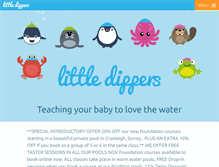 Tablet Screenshot of littledippers.co.uk